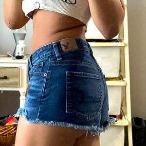 American Eagle Vintage Hi-Rise Festival Short